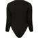 Yours Long Sleeve Ribbed Bodysuit - Black