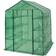 tectake Greenhouse with Tarpaulin 2.1m² Rostfritt stål Plast