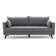 LOTO LIVING Antigua Grey Soffa 208cm 3-sits