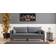LOTO LIVING Antigua Grey Soffa 208cm 3-sits
