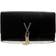 Valentino divina pochette saffiano black, women's bag shoulder bag