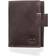 Timberland Men's Leather Trifold Wallet with ID Window, Brown