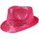 Vegaoo Pink Pop Star Sequin Hat