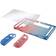 Nyko 87232 thin case for nintendo switch red/blue