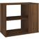 vidaXL Brown oak Side Engineered Storage Cabinet