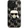 Karl Lagerfeld Monogram Iconic Patch Case for iPhone 13 Pro