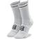 Compressport Pro Racing V4.0 Run High Socks Unisex - White/Alloy