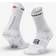 Compressport Pro Racing V4.0 Run High Socks Unisex - White/Alloy