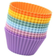 Pufz Rainbow pastel Muffinsform 7 cm 0.075 L