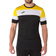 Joma Men's Crew IV Short Sleeve T-Shirts - Black/Yellow