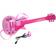 Reig Hello Kitty 6 String Guitar with Earpiece Microphone