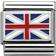 Nomination Composable Classic Link Great Britain Charm - Silver/Multicolor
