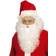 Widmann White Mens Santa Claus Wig & Beard Fancy Dress Deluxe Accessory Hair Christmas beard santa fancy dress wig deluxe accessory claus hair christmas