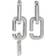 Marc Jacobs Silver 'The Earrings 040 Silver UNI