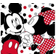 Disney Mickey Minnie Bath Towel