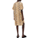 H&M V-Neck Tunic Dress - Beige/Snakeskin Pattern