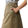 Lexington Reese Cotton Canvas Skirt - Dark Green