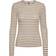 Pieces Ruka Long Sleeved Top - Silver Mink
