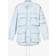 Isabel Marant Womens Light Blue Elize Patch-pocket Regular-fit Denim Jacket