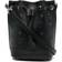 MCM Dessau mini bucket bag women Leather/Canvas One Size Black