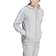 adidas Essentials Fleece 3-stripes Full-zip Hoodie - Medium Grey Heather