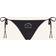 Karl Lagerfeld Rue St-guillaume String Bikini Bottoms, Woman, Black