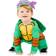 Amscan Teenage Mutant Ninja Turtles Bebis Maskeraddräkt