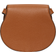 Chloé Marcie Small Saddle Bag - Tan