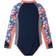 Reima Kid's Aalloilla UV Swimsuit - Navy