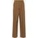 Victoria Beckham Tan Front Pleat Trousers 8433 Fawn