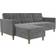 Dorel Home Hartford Bed Sectional Soffa 213.4cm 2-sits