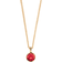 Dyrberg/Kern Ette Necklace - Gold/Red