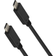 Deltaco 5A USB C - USB C 3.1 (Gen.2) M-M 1m