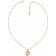 Guess Heart Necklace - Gold/Transparent