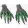 Bristol Novelty Horror Hands. Green
