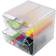 Deflecto Cube Tidy Four Drawer