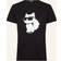 Karl Lagerfeld ikonik Choupette-t-shirt, Frau, Schwarz, Größe: