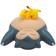Teknofun Pokémon Sleeping Snorlax & Pikachu Nattlampa