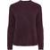 Pieces Juliana Knitted Pullover - Grape Wine