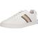 Ted Baker Trilobw Cupsole Leather Blend Trainers, White/Gold