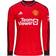 adidas Manchester United Home Shirt 2023-24 Long Sleeve