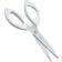 Metaltex Flippy 251921 Kitchen Scissors