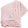 Nordic Coast Company Nordic Coast muslinfilt stor – 90 x 120 cm – gosig filt för baby i rosa – 100 % Oeko Tex bomull – 4 lager – muslinblöja amningsduk muslinfilt – babygåva dop födsel – swaddlartduk