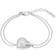Jette Hearts Bracelet - Silver/Transparent