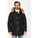 Woolrich men's jacket arctic detachable fur parka cfwoou0482mrut0001 black