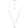 Michael Kors Precious Pavé Disc Layering Necklace - Silver/Transparent