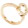 Efva Attling Circle Of Love II Ring- Gold/Diamonds