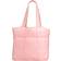 Shein Korean Style Stitch Detail Large Capacity Tote Bag Handbag - Pink