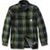 Carhartt Relaxed Fit Flannel Sherpa Lined Shirt - Chive