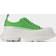 Alexander McQueen Tread Slick Sneakers Green/White white